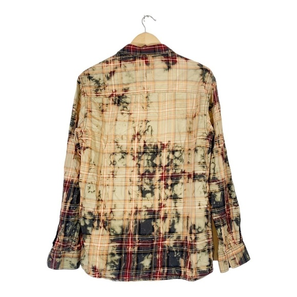 Zara Tie Dye Long Sleeve Button Down shirt Size Medium - Picture 2 of 7